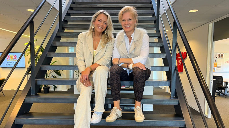 Martine Hauwert en Janna Fassaert