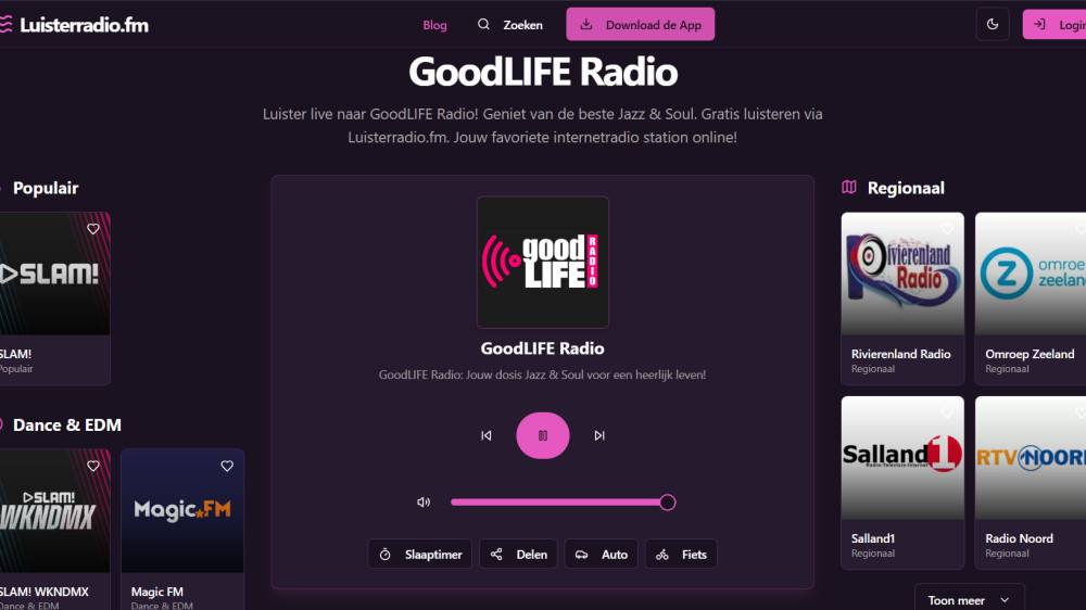 GLR op Luisterradio.fm