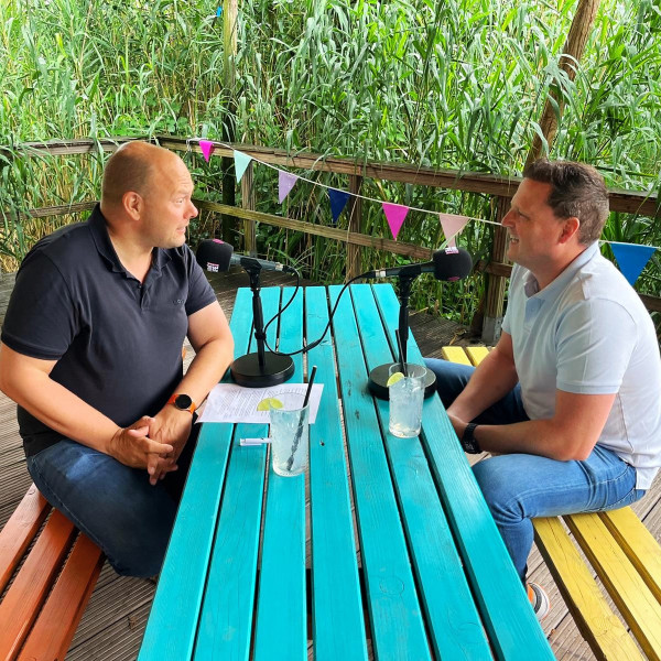 Ron Lemmens en Jeroen Adriaans Zomertafel van GoodLIFE Radio